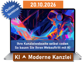Ihre Kanzleiwebseite selbst coden – So bauen Sie Ihren Webauftritt mit KI