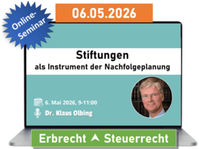 Stiftungen als Instrument der Nachfolgeplanung