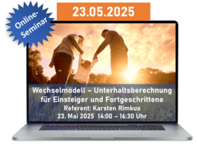Wechselmodell – Unterhaltsberechnung für Einsteiger und Fortgeschrittene