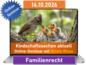 „Kindschaftssachen – Wichtige Entscheidungen im Umgangs- und Sorgerecht der letzten beiden Jahre"
