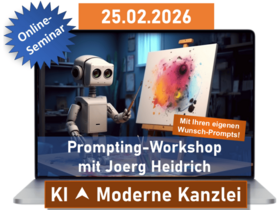 Juristisches Prompting in der Praxis – KI als Werkzeug für Ihre Rechtsprobleme