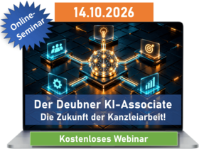 Die Zukunft der Kanzleiarbeit – der Deubner KI-Associate im Live-Einsatz