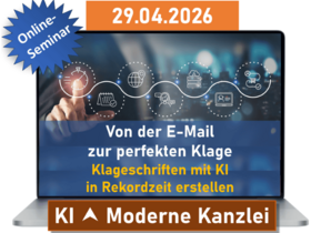 Effiziente Klageerstellung mit KI – Klageschriften mit KI in Rekordzeit erstellen