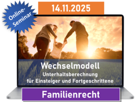 Wechselmodell – Unterhaltsberechnung für Einsteiger und Fortgeschrittene