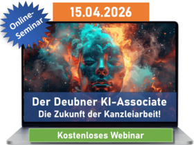 Die Zukunft der Kanzleiarbeit – der Deubner KI-Associate im Live-Einsatz