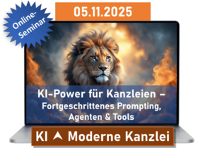KI-Power für Kanzleien – Fortgeschrittenes Prompting, Agenten & Tools