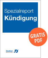 Spezialreport Kündigung – Die 20 wichtigsten Mandantenfragen